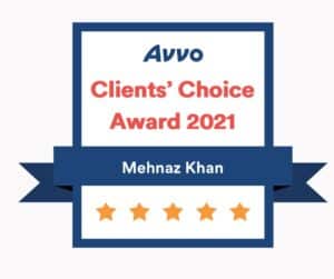 Avvo Clients' Choice Award 2021